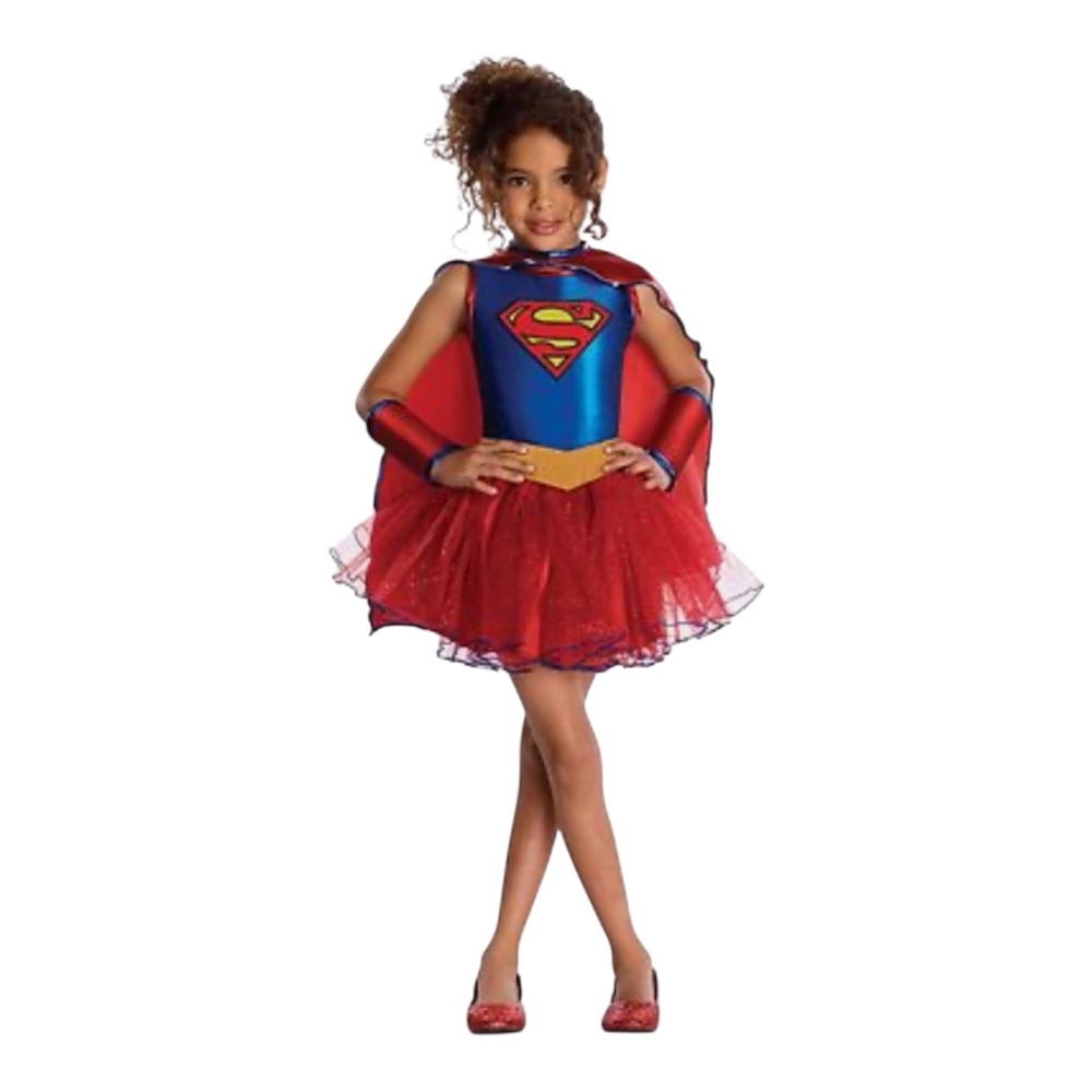 Girls Supergirl Costume Size Small